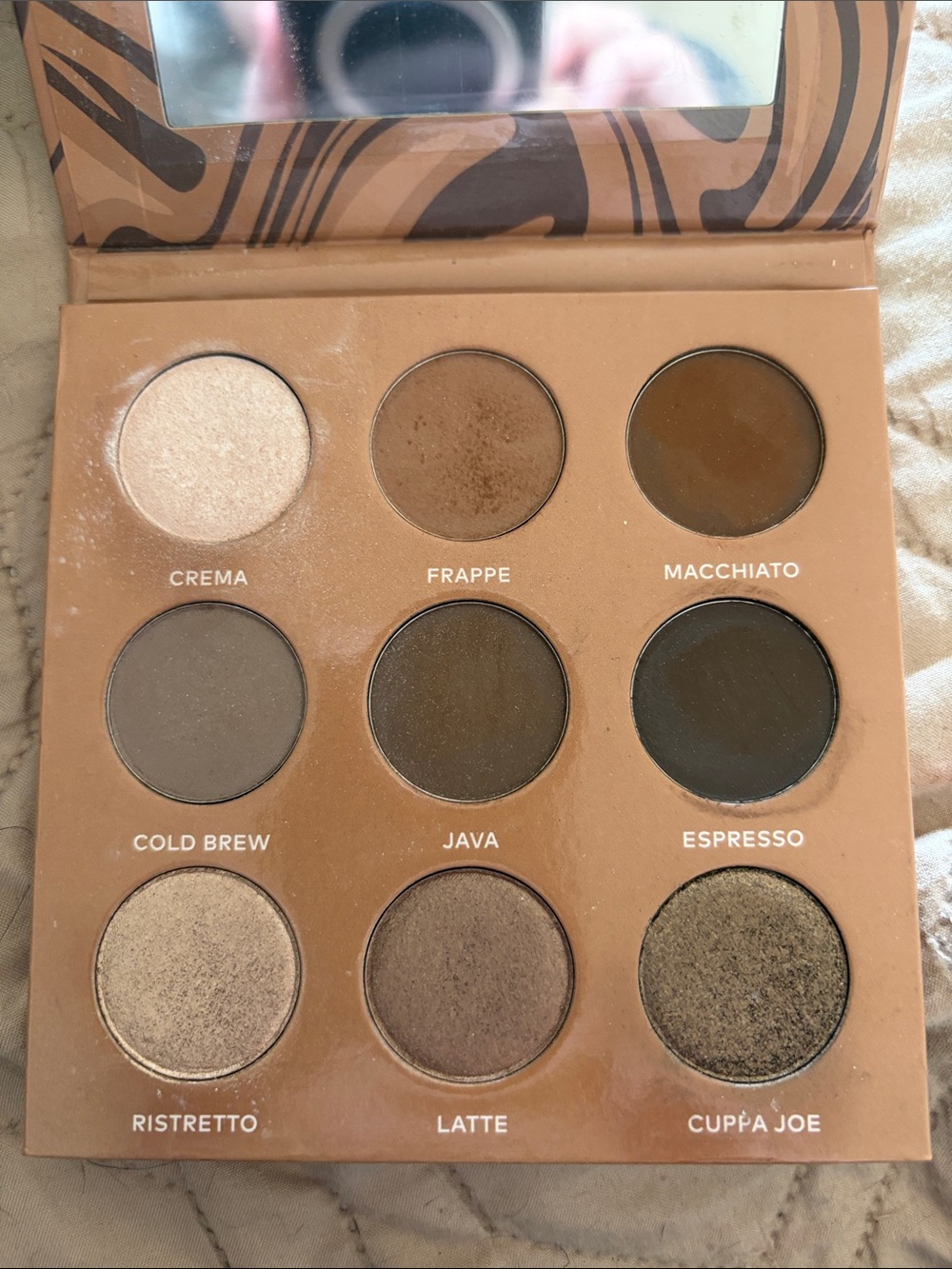 Sydney Grace Coffee Talk Light 9 Pan Eyeshadow Palette